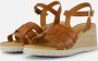 AQA Shoes A8585~~~~~~~~~~~~~~~~~~~~~~~~~ Sandalen met hak Cognac - Thumbnail 15