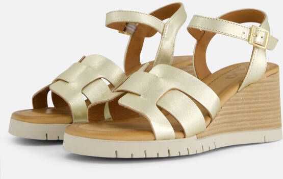 AQA Shoes A8585 Volwassenen Sandalen met hak Metallics