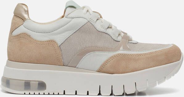 Aqa Sneakers beige Leer Dames