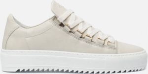 Aqa Sneakers Grijs Leer 101388 Dames Leer