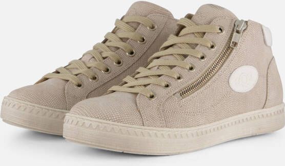 Aqa Sneakers grijs Leer