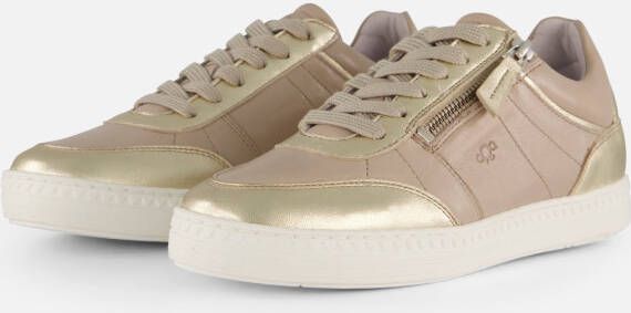 Aqa Sneakers taupe Leer