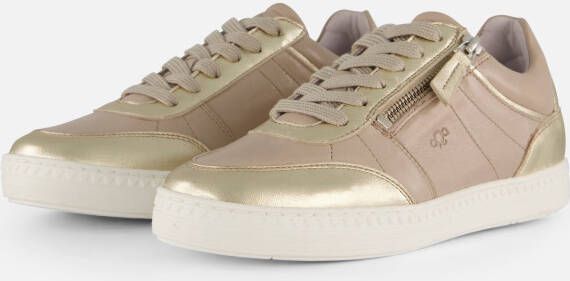 Aqa Sneakers taupe Leer