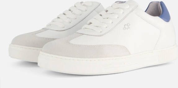 Aqa Sneakers wit Suede Dames - Foto 1