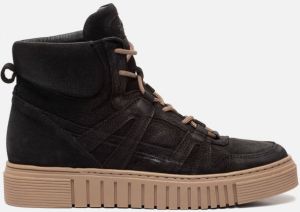 Aqa Veterboots zwart Leer 172347
