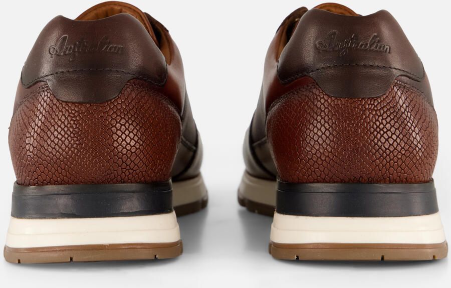 Australian Brindisi Sneakers cognac Leer - Foto 3