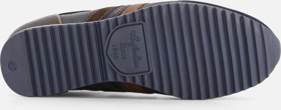 Australian Camaro Lage sneakers Leren Sneaker Heren Blauw - Foto 7