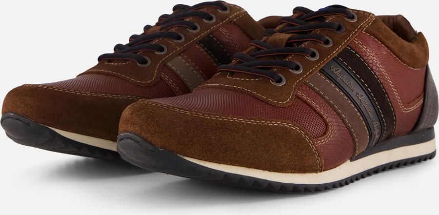 Australian Camaro Lage sneakers Leren Sneaker Heren Bruin - Foto 6
