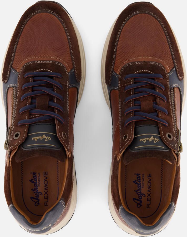 Australian Discover Sneaker cognac Leer - Foto 2