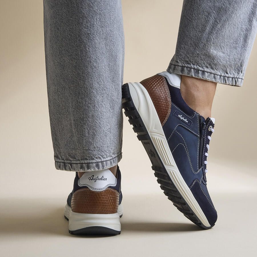 Australian Wandelschoenen Discover blue leather 15168601-SKV - Foto 3