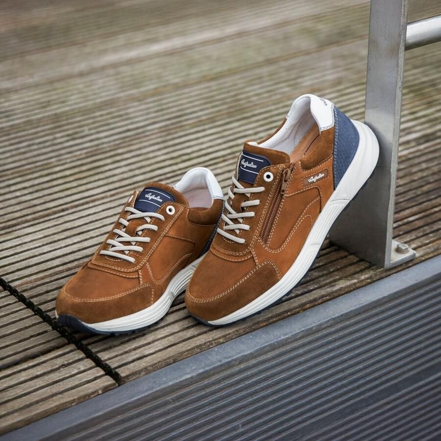 Australian Discover Flexmove Veterschoenen Laag Cognac - Foto 5