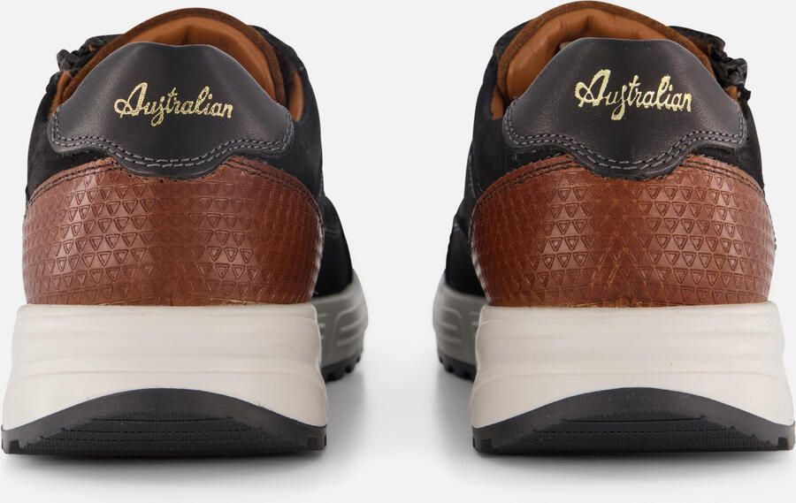 Australian Discover Sneakers zwart Leer Heren - Foto 4