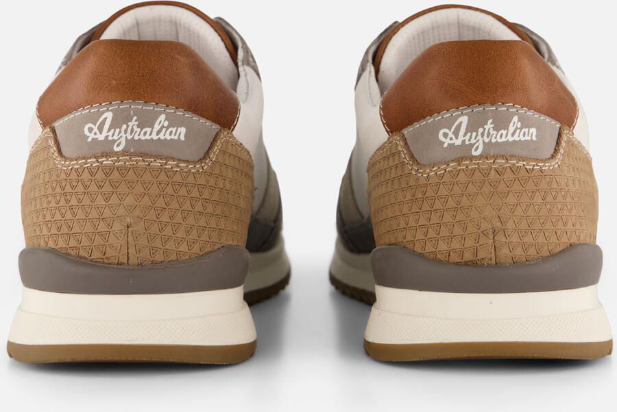 Australian Sneaker Heren Filmon Wit Grijs Combi 15.1600.07-B6V - Foto 3