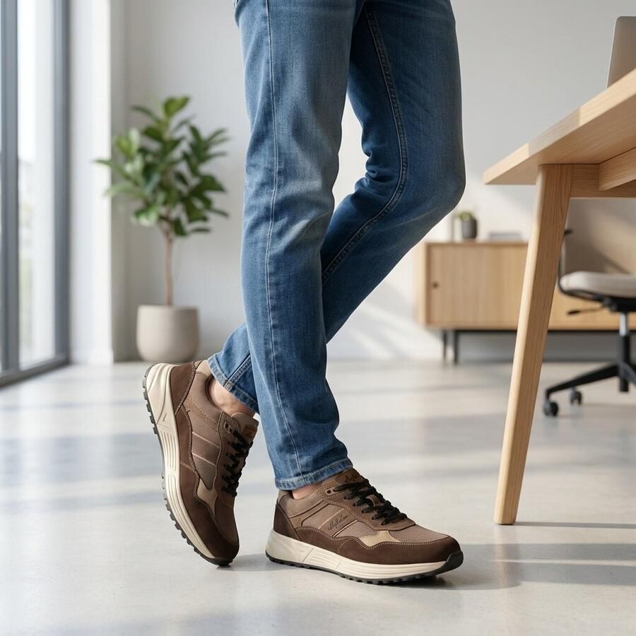Australian Grants Veterschoenen Laag Taupe