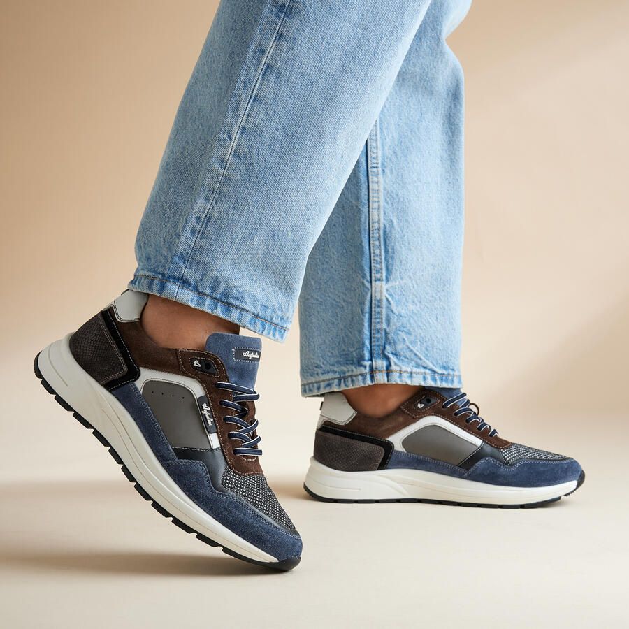 Australian Moreno Sneakers Laag licht blauw
