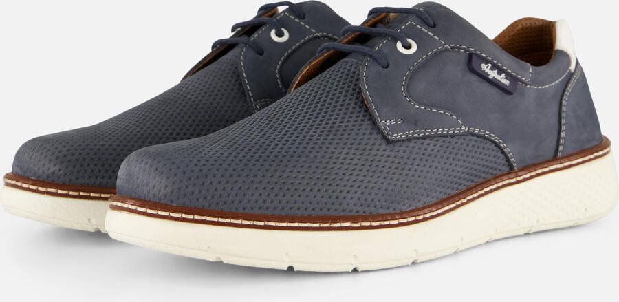 Australian Porto Veterschoenen Laag Blauw