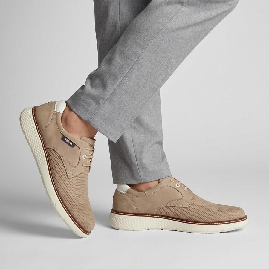 Australian Porto Veterschoenen Heren Taupe