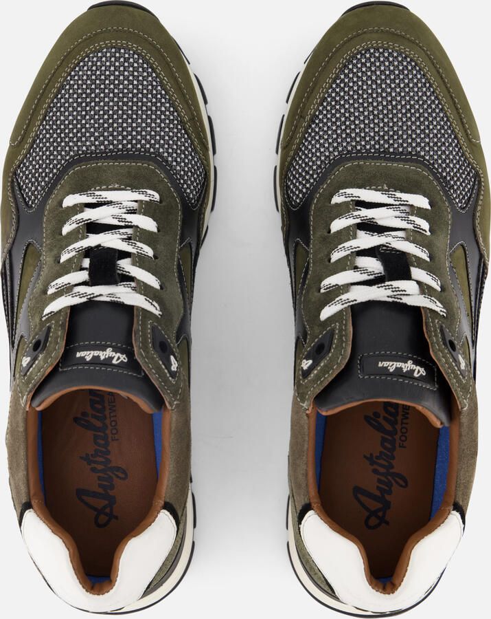 Australian Tiago Sneakers groen Leer - Foto 2