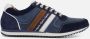 Australian Blauwe Suède Lage Sneakers Camaro Multicolor - Thumbnail 2
