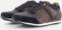 Australian Camaro Lage sneakers Leren Sneaker Heren Blauw - Thumbnail 2