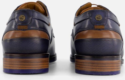 Australian Clayton Veterschoenen blauw Leer