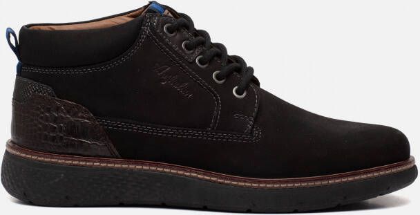 Australian Dexter veterboots zwart Nubuck