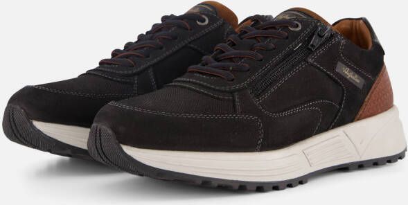 Australian Discover Sneakers zwart Leer