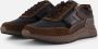 Australian Maurizio Sneakers blauw Leer - Thumbnail 1