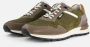 Australian Groene Suède Lage Sneakers Novecento Multicolor Heren - Thumbnail 2