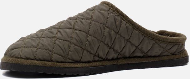 Basicz Pantoffels groen Textiel 370520 Heren