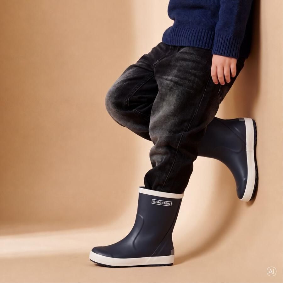 Bergstein Classic Regenlaarzen blauw Rubber - Foto 6