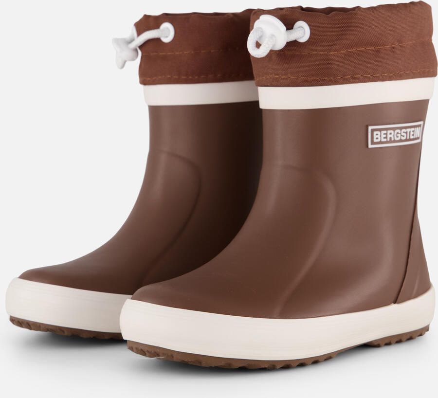 Bergstein Classic Thermo Regenlaarzen bruin Rubber