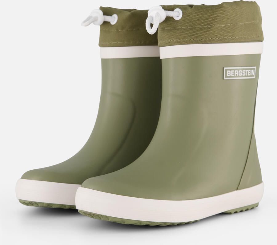 Bergstein Classic Thermo Regenlaarzen groen Rubber