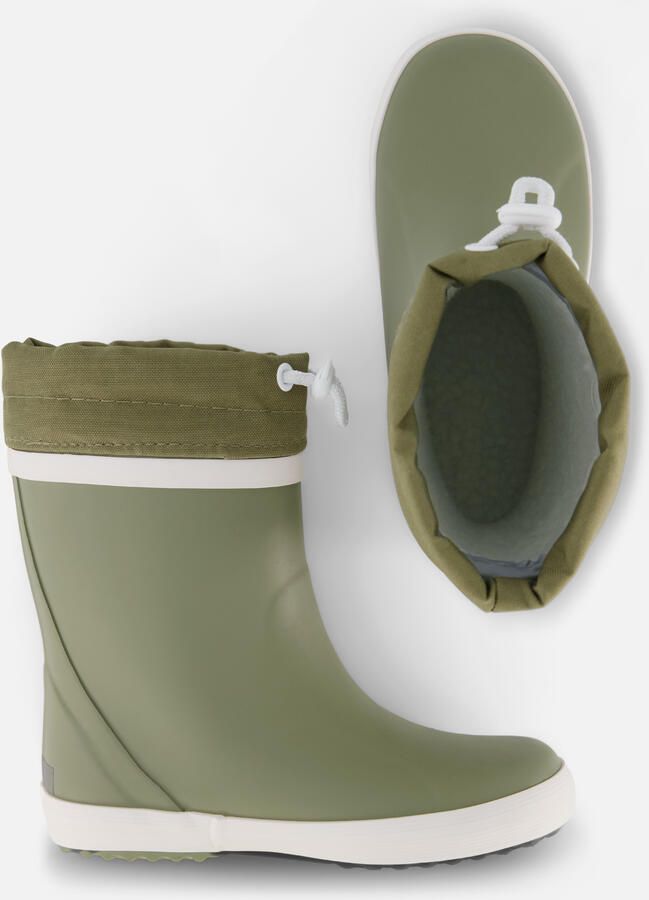 Bergstein Classic Thermo Regenlaarzen groen Rubber - Foto 4