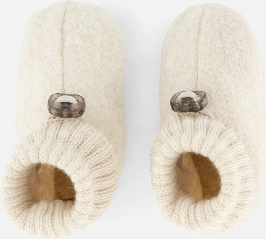 Bergstein Cozy Baby Babyslofjes & 100% Zuiver sc wol Off-White - Foto 3