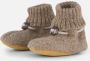 Bergstein Cozy Baby Sloffen Unisex Junior Beige - Thumbnail 3