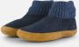 Bergstein BN Cozy Lux Dark Blue 21 Kinder Sloffen Blauw - Thumbnail 3