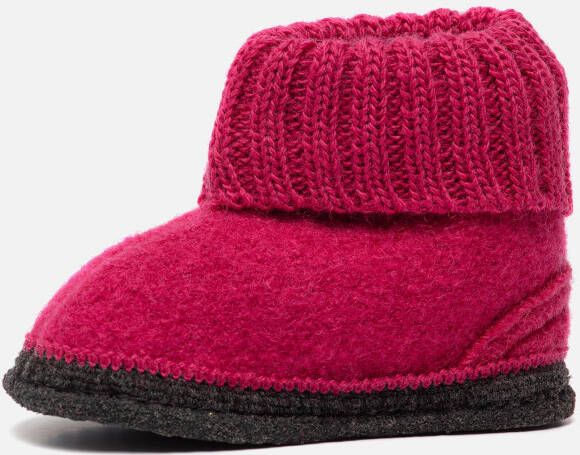 Bergstein Cozy Sloffen Junior Unisex Raspberry