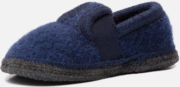 Bergstein Pantoffels blauw Textiel