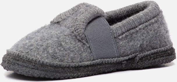 Bergstein Pantoffels grijs Textiel