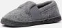 Bergstein kids pantoffels Grijs Wol Effen 21 - Thumbnail 2