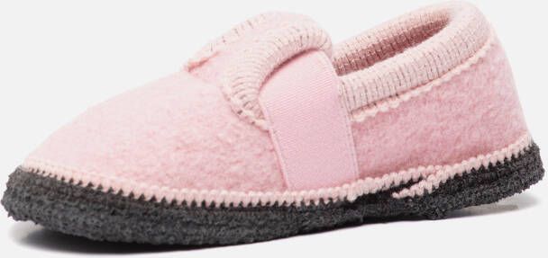 Bergstein Pantoffels roze Textiel