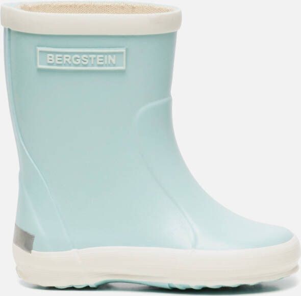 Bergstein regenlaarzen Lichtblauw wit Rubber Effen 23