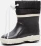 Bergstein regenlaarzen kids Zwart Rubber Effen 25 - Thumbnail 2