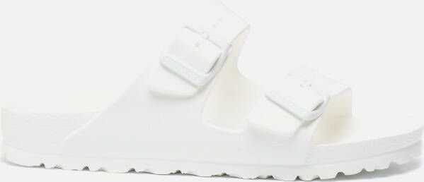 Birkenstock Witte Rubberen Slipper Dubbele Gespsluiting White - Foto 11
