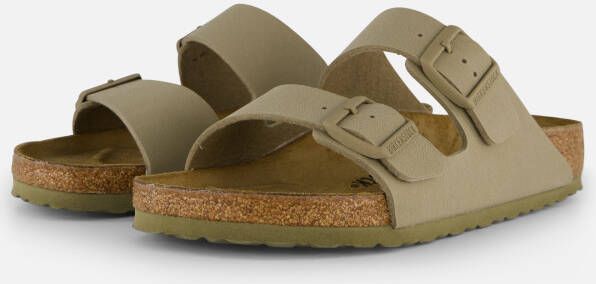 Birkenstock Arizona Slippers beige Synthetisch
