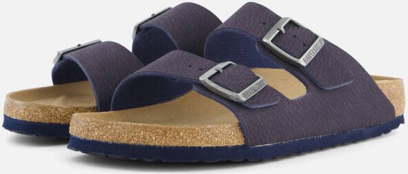 Birkenstock Arizona Slippers Indigo Blue Narrow fit | Blauw | Microvezel