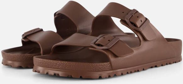 Birkenstock Chocoladebruine Dubbele Band Sandalen Brown Unisex