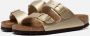 BIRKENSTOCK Slippers Dames Arizona Dames Maat: 35 Materiaal: Leatherlook Kleur: Goud - Thumbnail 3
