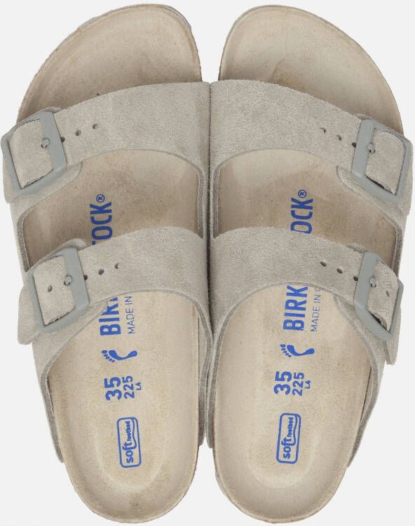 Birkenstock Arizona slippers grijs